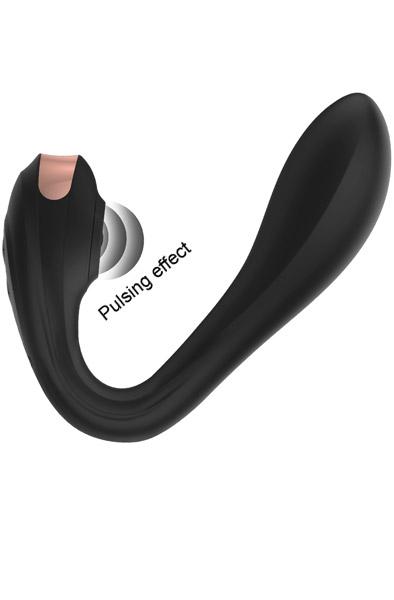 Flexible & Articulated Pulsing Effect Vibrator G-punktsvibrator