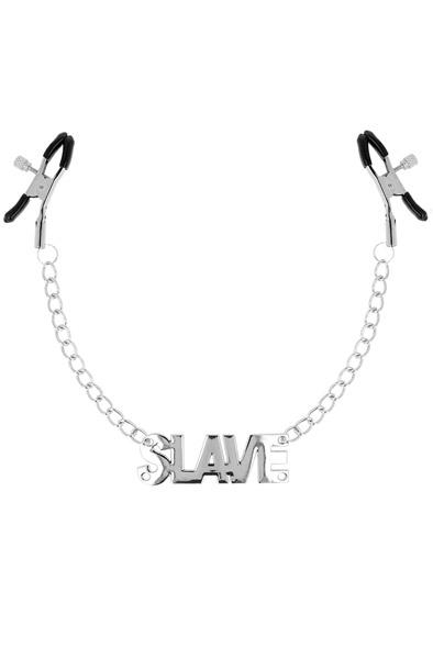 Ohmama Nipple Clamps With Slave Chains Bröstvårtsklämmor med kedja