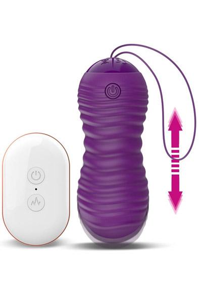 Orio Vibrating Up & Down Egg Purple Vibrerande ägg