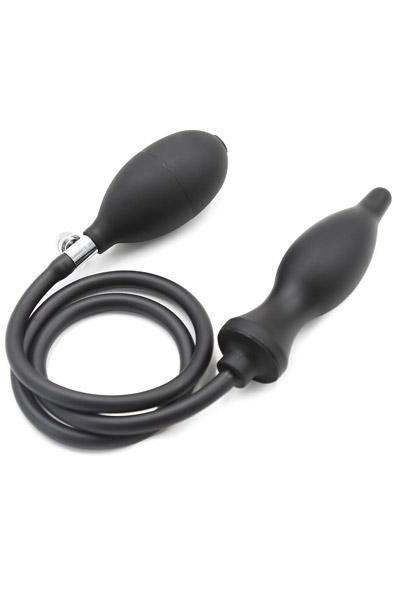 Kiotos Inflatable Anal Plug Black Uppblåsbar analplugg