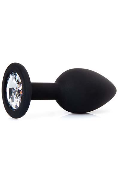 Silicone Plug With Gem Small Analplugg