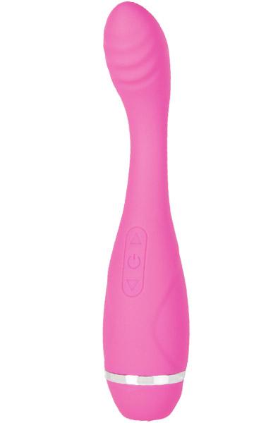 G-Spot Vibrator With Air Pressure Suction Pink G-punktsvibrator