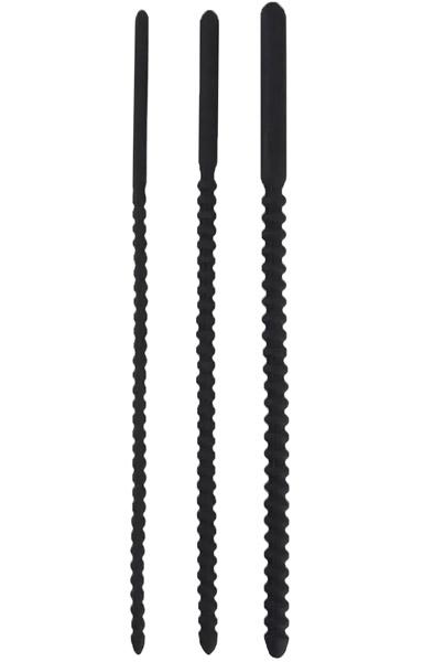 Kiotos Threaded Silicone Urethral Sound Set Dilator paket