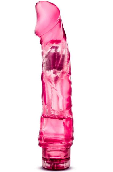B Yours Vibe 6 Pink 23 cm Dildo med vibrator