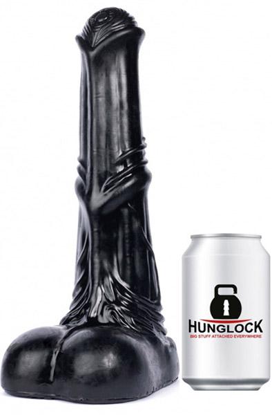 Hunglock Mini Jumpy Dildo 25 cm Grövre analdildo
