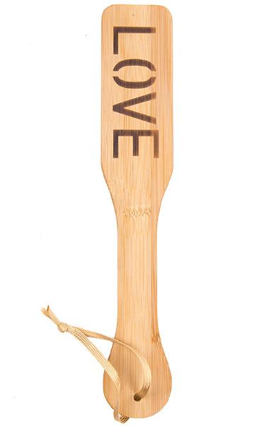 Love Word Bamboo Paddle 32 cm Paddel