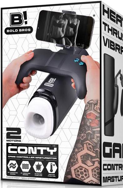 Masturbator With Thrusting, Vibration & Heating Masturbator med motor