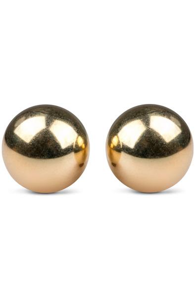 Gold Ben Wa Balls 25mm Knipkulor & Geishakulor