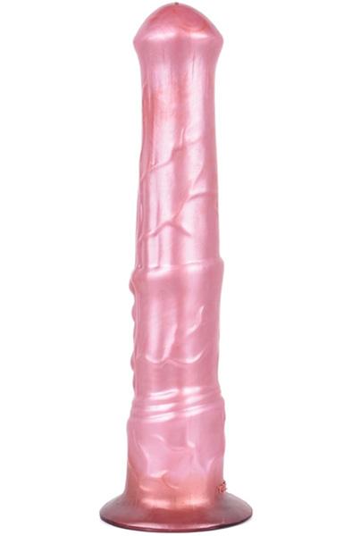 Pink Alien Jolly Star Metallic Dildo 42 cm Dragon dildo