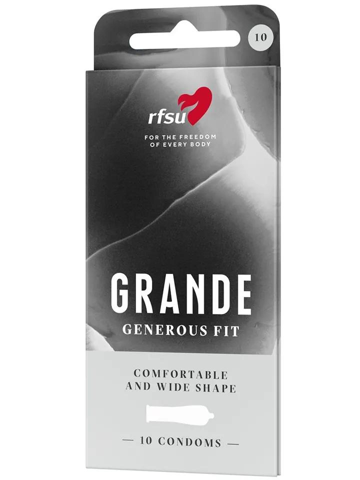 RFSU Grande Kondomer 10-pack Stora kondomer