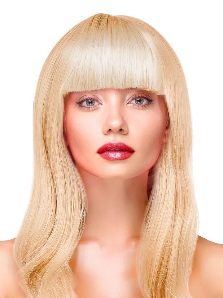 Party Wig Long Straight Blonde Hair Peruk