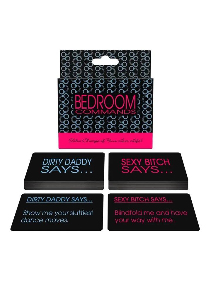 Kheper Games Bedroom Commands Card Game Sexspel