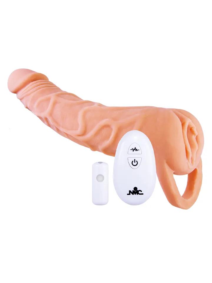 Extendor+ 2in1 With Vibrating Bullet Penisförlängare/Sleeve med vibrator
