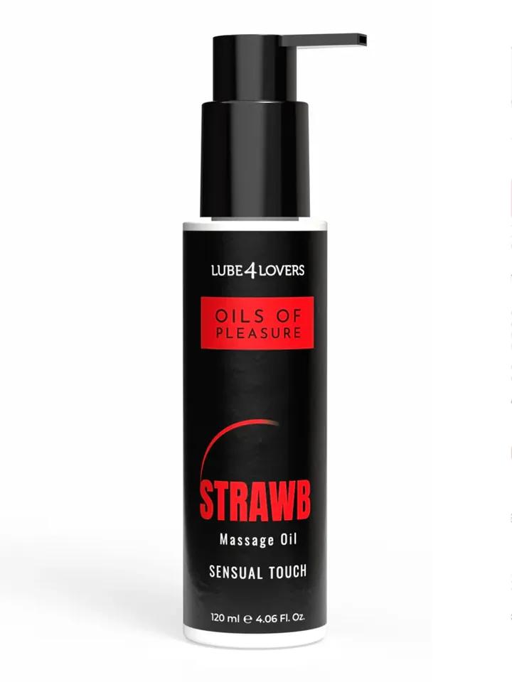 Strawberry Massage Oil 120 ml Massageolja Jordgubb