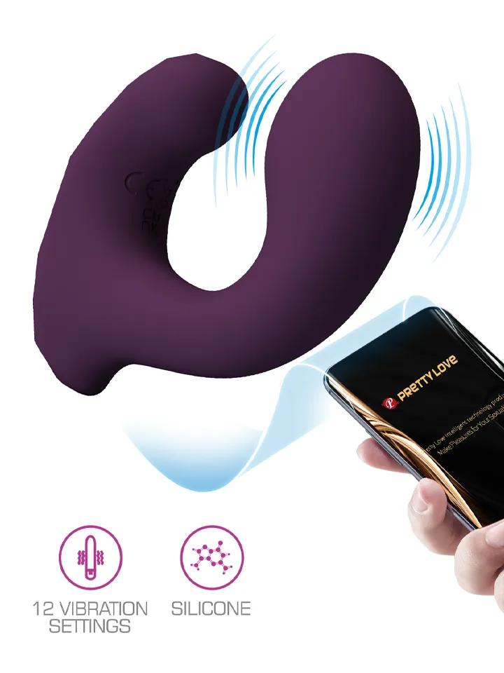 Billy Remote Control Dual Stimulation Vibrator Appstyrd parvibrator