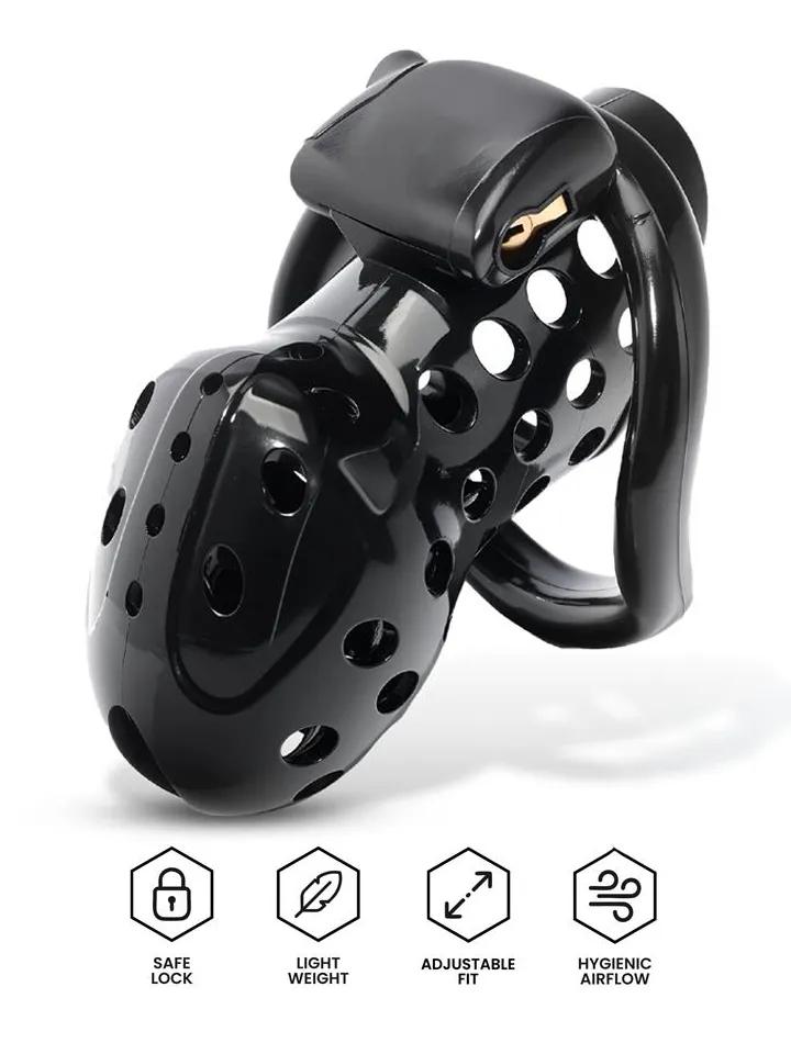 Convict Chastity Cage With Internal Lock Penisbur