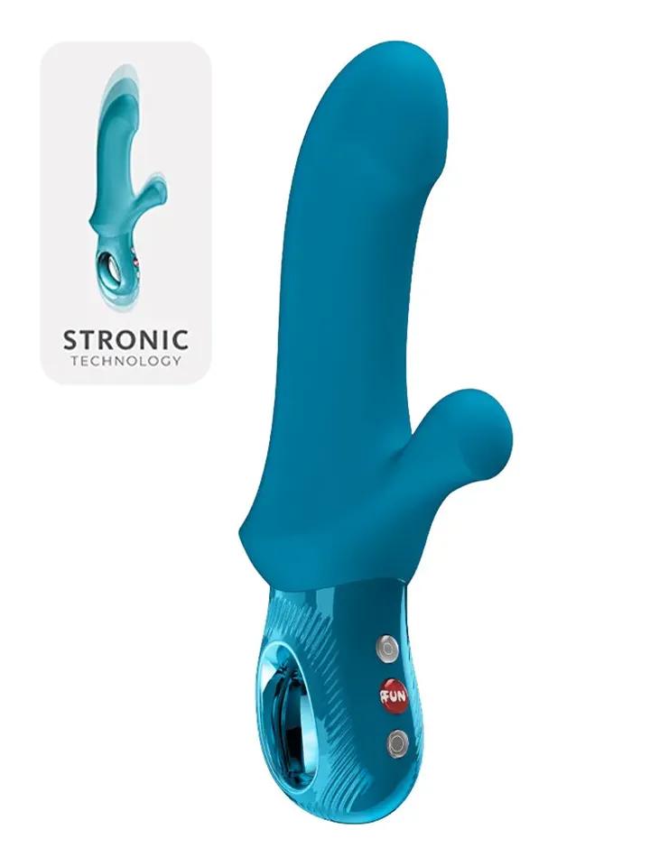 Fun Factory Bi Stronic Curve Thrusting Rabbit Pulsator Aqua Rabbitvibrator