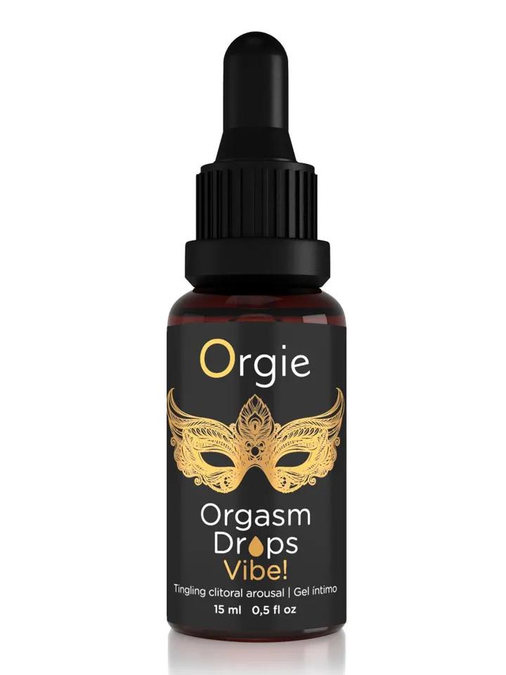 Orgie Orgasm Drops Vibe! 15 ml Lusthöjande/stimulerande olja