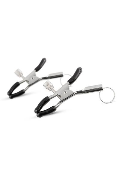 Easytoys Screw Clamps With Attachment Ring Bröstvårtsklämmor
