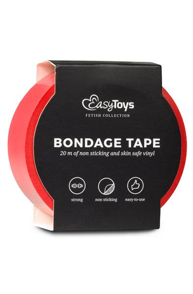 Easytoys Bondage Tape Red 20m Bondage tejp