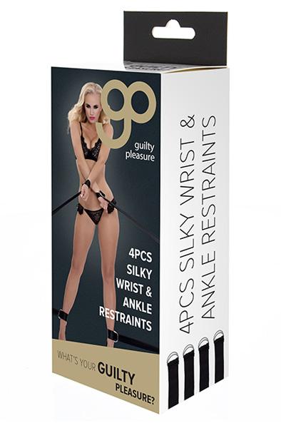 Guilty Pleasure Silky Wrist & Ankle Restraints Hand och fotbojor