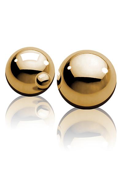 Pipedream Fetish Fantasy Gold Ben-Wa Balls Gold Knipkulor / Geishakulor