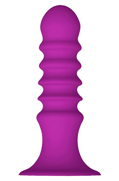 Dream Toys Ribbed Plug With Suction Cup Analplugg