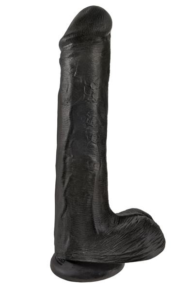Pipedream King Cock with Balls Black 33cm XL dildo