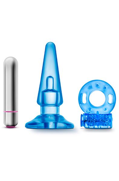Quickie Kit Get Off Blue Analpluggar paket