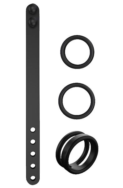 Dream Toys Rings Of Love Man Cage Kit Black Penisringar paket