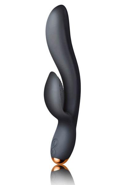 Rocks Off Regala Rabbit Black Rabbitvibrator