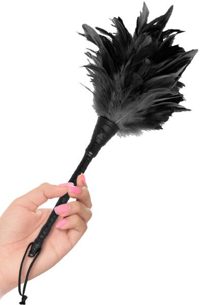 Pipedream Frisky Feather Duster Black Fjäder tickler