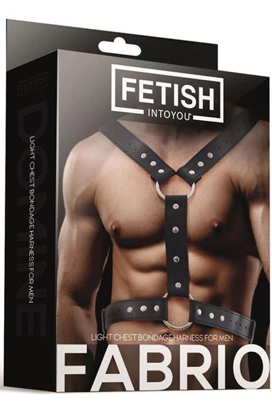 Fetish Fabrio Light Chest Bondage Harness Bondage sele