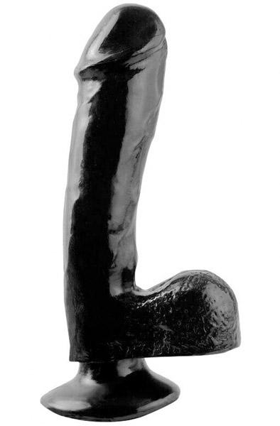 Pipedream Dong With Suction Cup Black 19cm Dildo