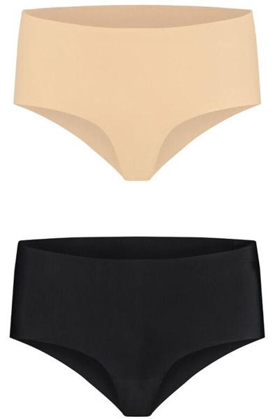 Bye Bra Invisible High Brief 2-pack L Sömlösa trosor