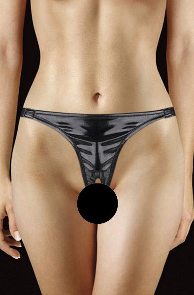 Shots Adjustable Panty Black O/S Trosvibrator