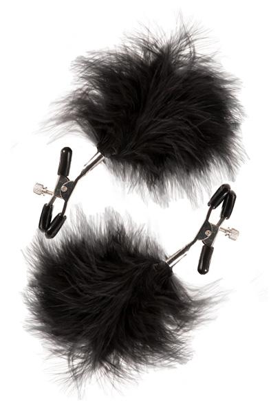 Guilty Pleasure Feathered Nipple Clamps Bröstvårtsklämmor