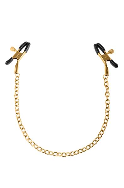 Pipedream Fetish Fantasy Gold Chain Nipple Clamps Bröstklämmor med kedja