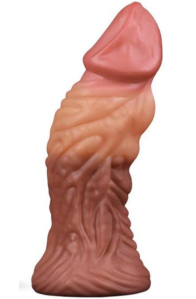 Lovetoy Dual Layered Platinum Silicone Plug 18 cm Grövre analplugg