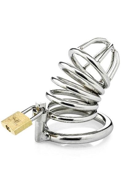 Stainless Steel Chastity Device 45mm Kyskhetsbur