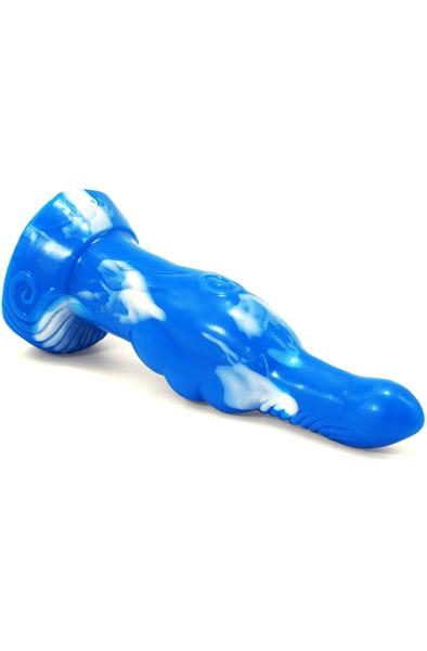 FantasyColors Dildo Freki Blue-White 25 cm Dragon dildo