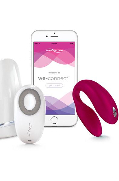 We-Vibe Sync Couples Fuchsia Parvibrator