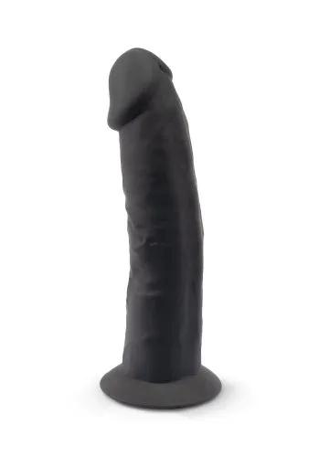 Dual Density Svart Dildo 15 cm