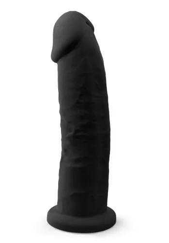 Dual Density Svart Dildo 23 cm