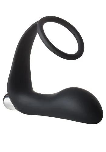 Fantasstic Vibrerande analplugg med penisring