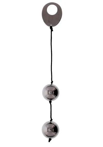 Domino Metallic Balls Chrome Black