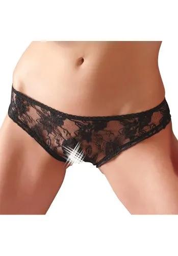 Svart trosa med öppen gren