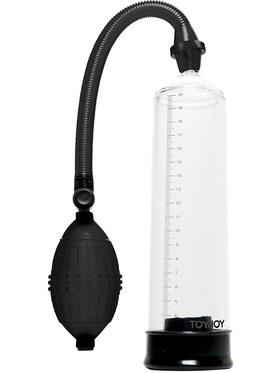 Toy Joy Power Pump, svart/transparent