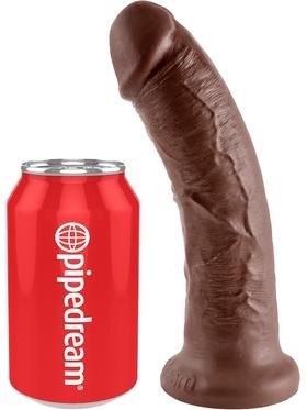 King Cock Realistic Dildo, 20 cm, mörk