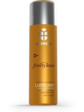 Swede Fruity Love Tropical Fruits & Honey, Glidmedel, 100 ml